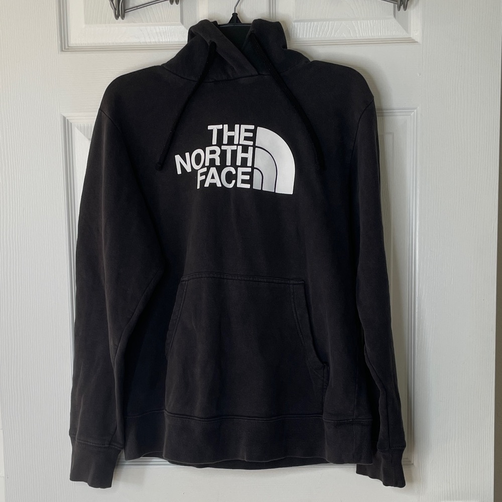 The North Face Logo Sweatshirt Hoodie Cotton Blend